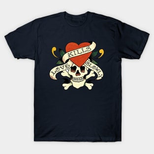 Ed Skull tattoo T-Shirt